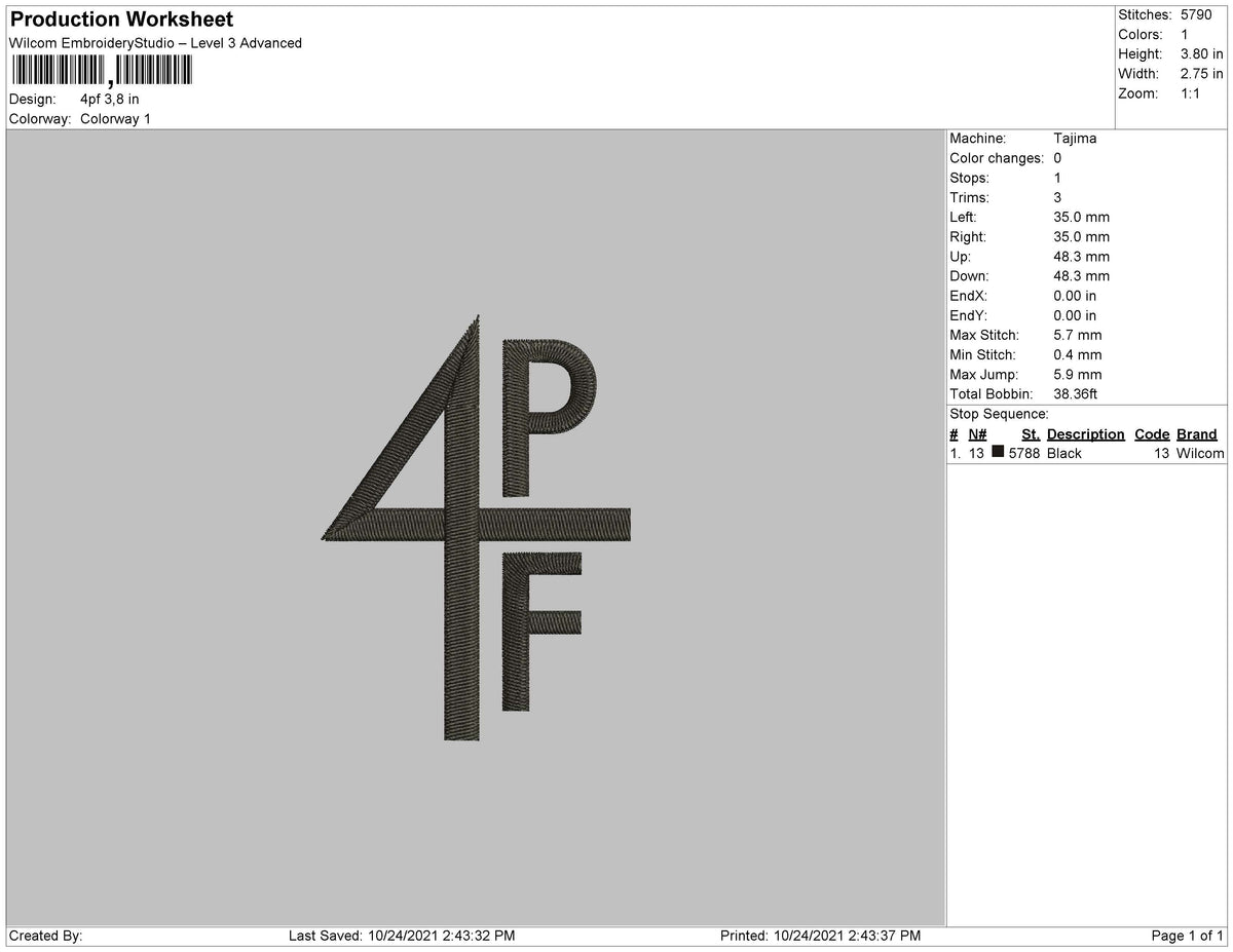 4pf Embroidery