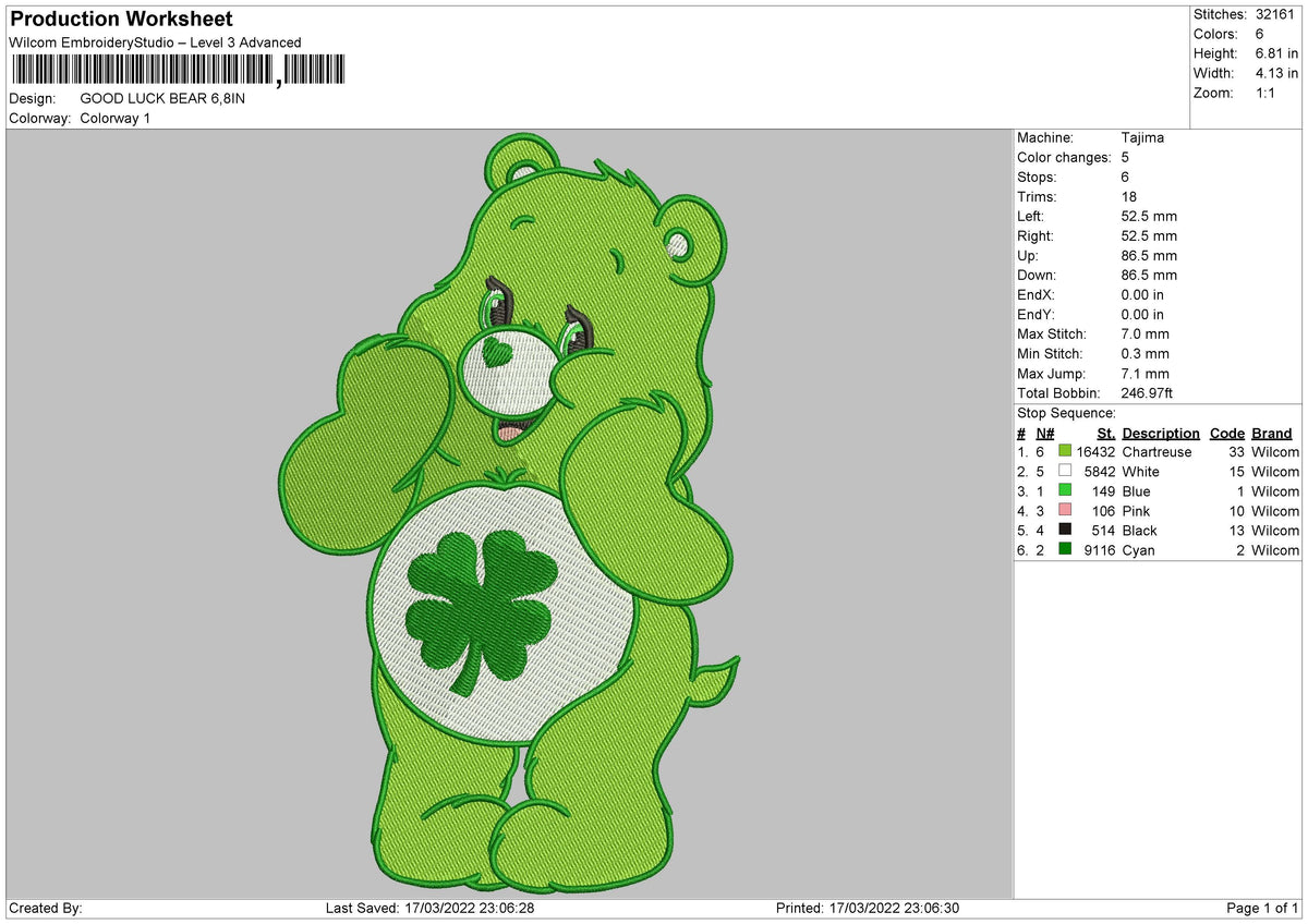 Good Luck Bear