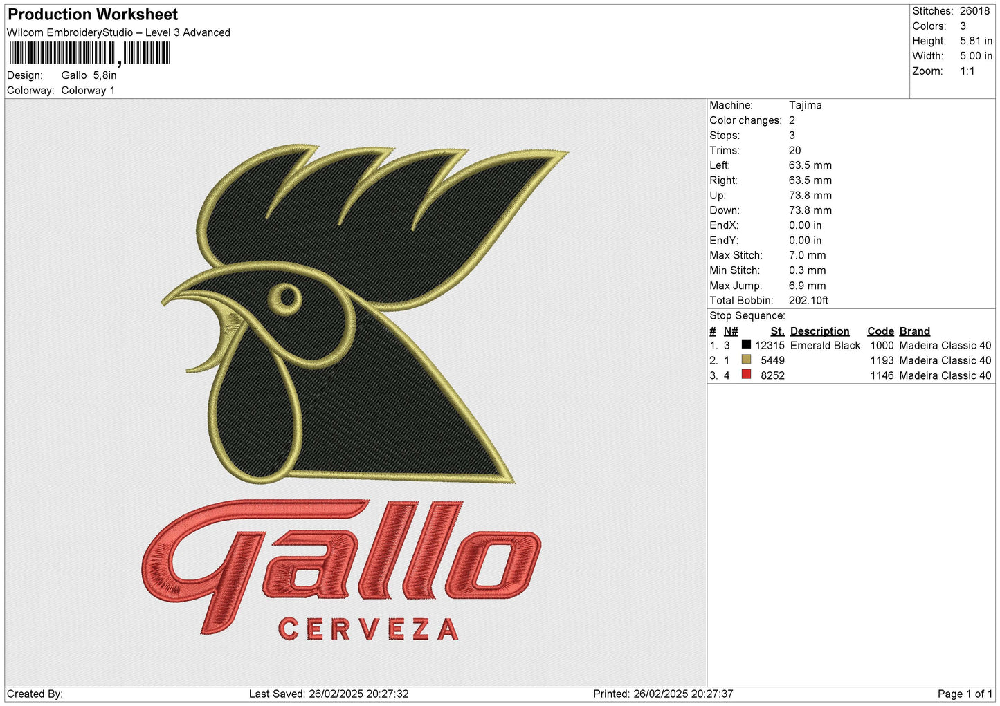 Gallo Embroidery File6 size