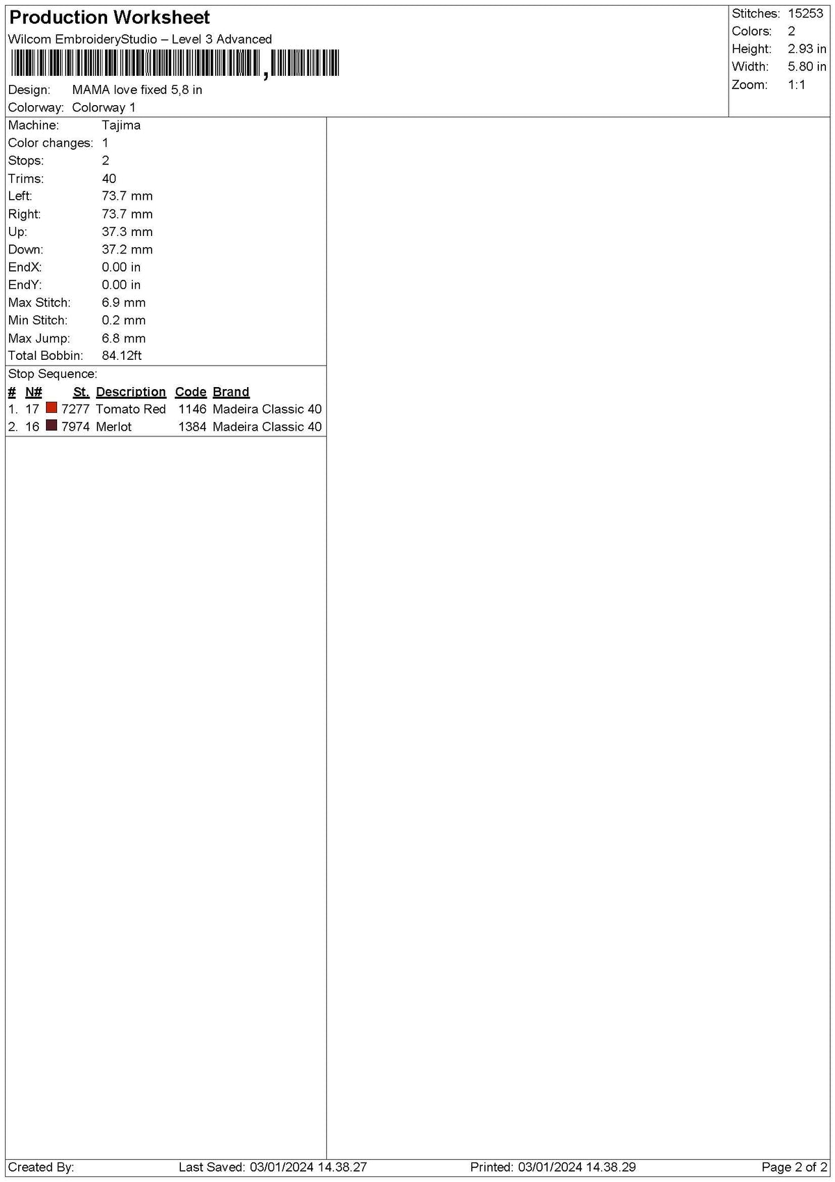 Mama Hearts Embroidery File 6 sizes