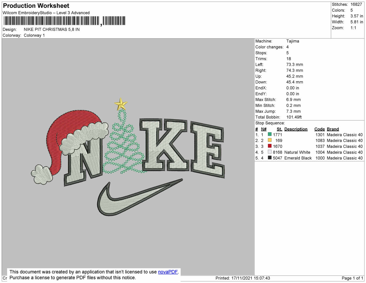 Nike Pit Christmas