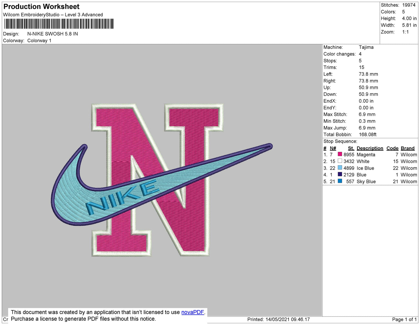 N Nike Swoosh