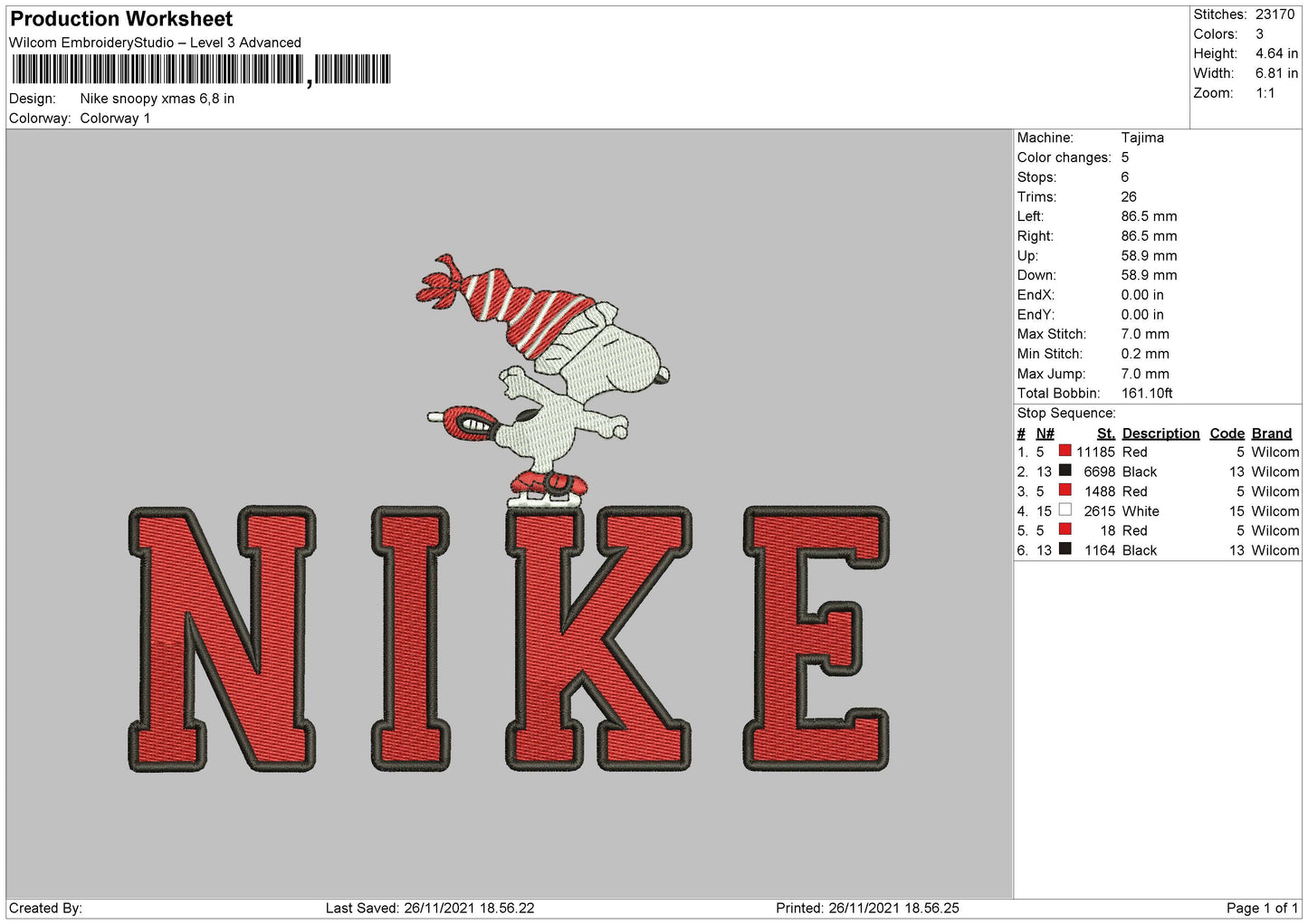 Nike Snoopy Xmas 002
