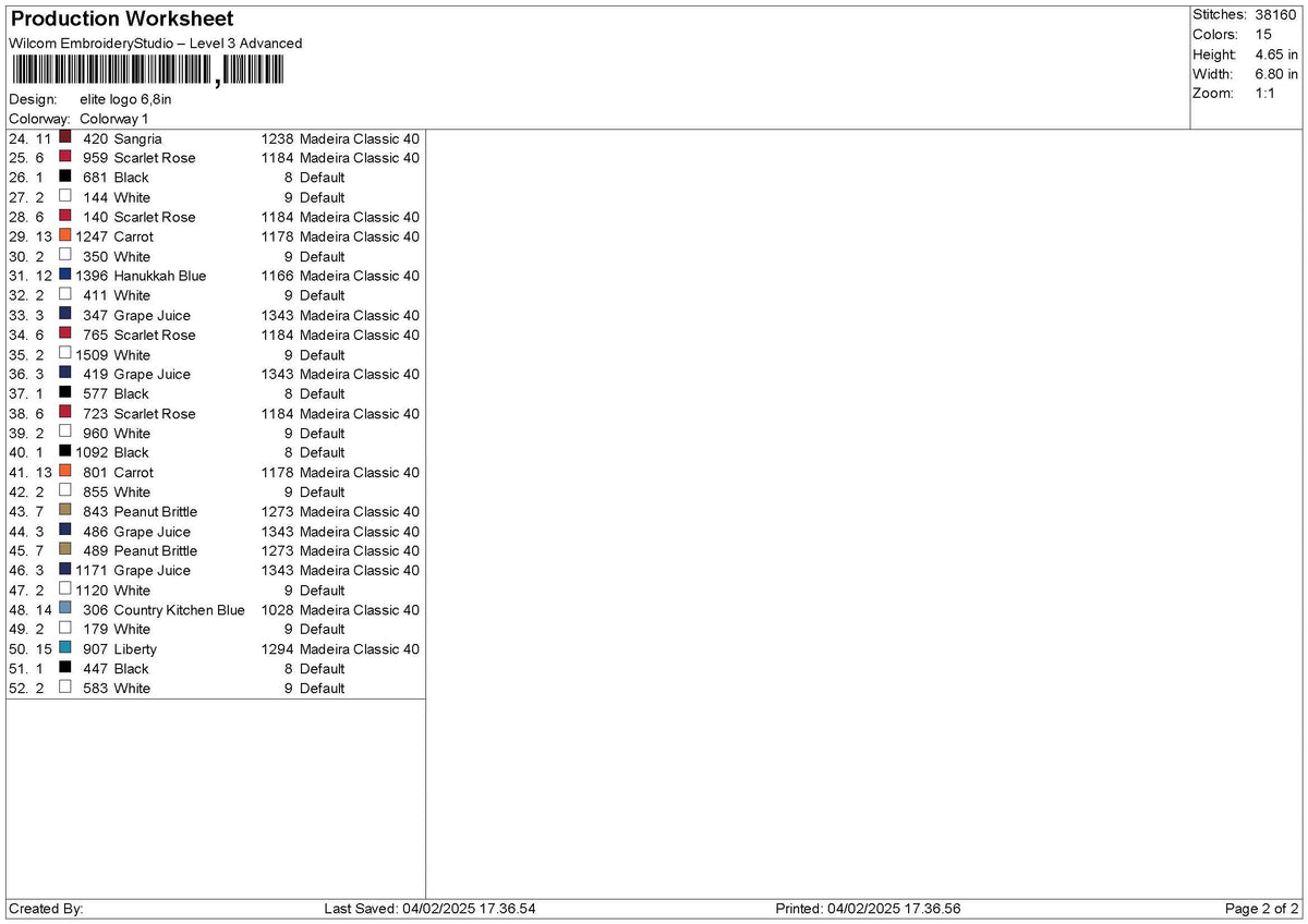 Elitetext 0402 Embroidery File 6 sizes