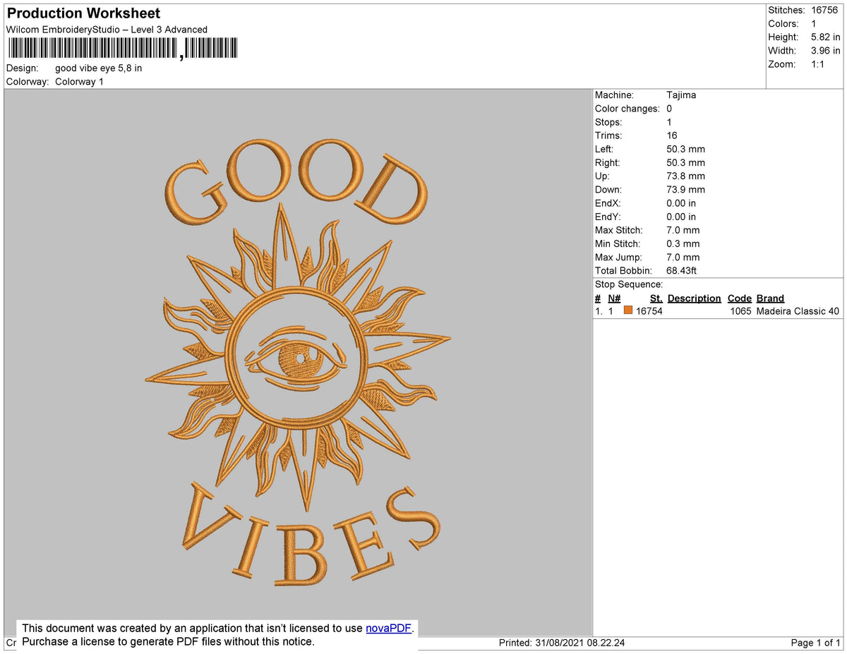Good Vibes Eye