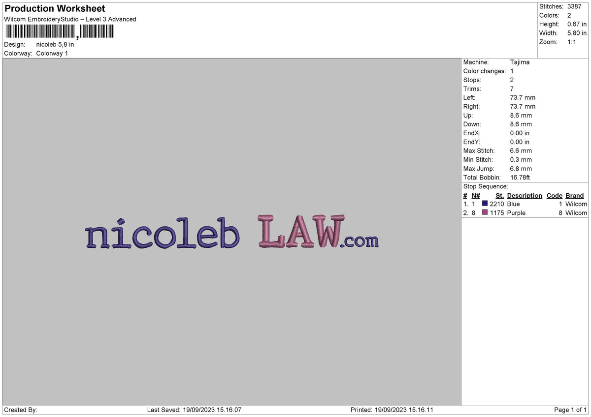 Nicoleb Embroidery File 6 sizes