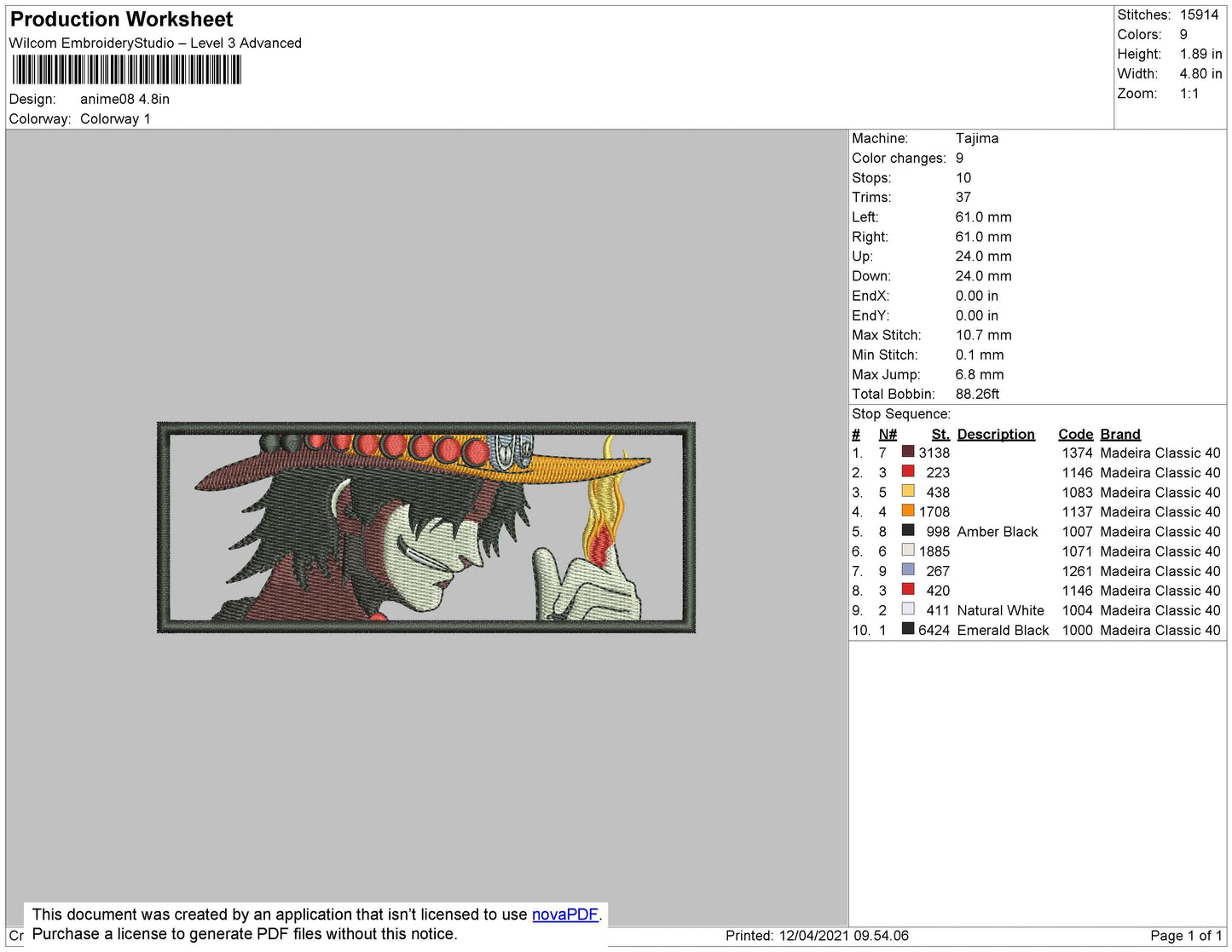 one piece luffy rectangle