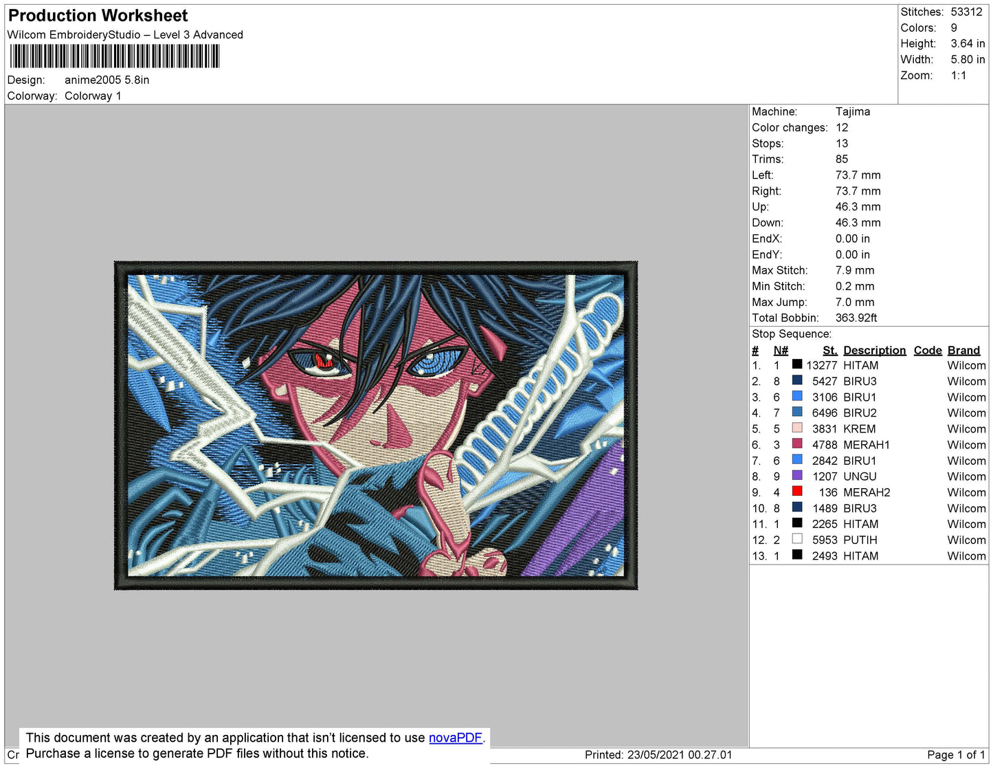 Sasuke Light Rectangle