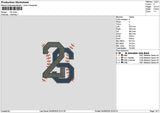 2stext V3 Embroidery File 6 sizes