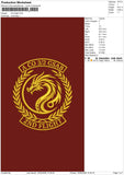 2nd flight Embroidery File 6 sizes
