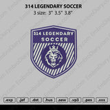 314 legendary embroidery