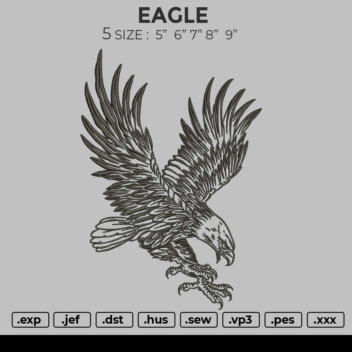 Eagle Embroidery