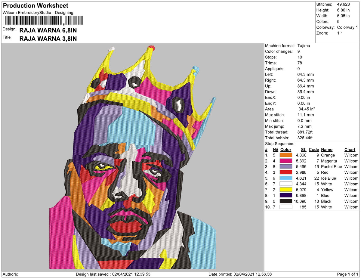 A King Embroidery