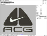 ACG embroidery