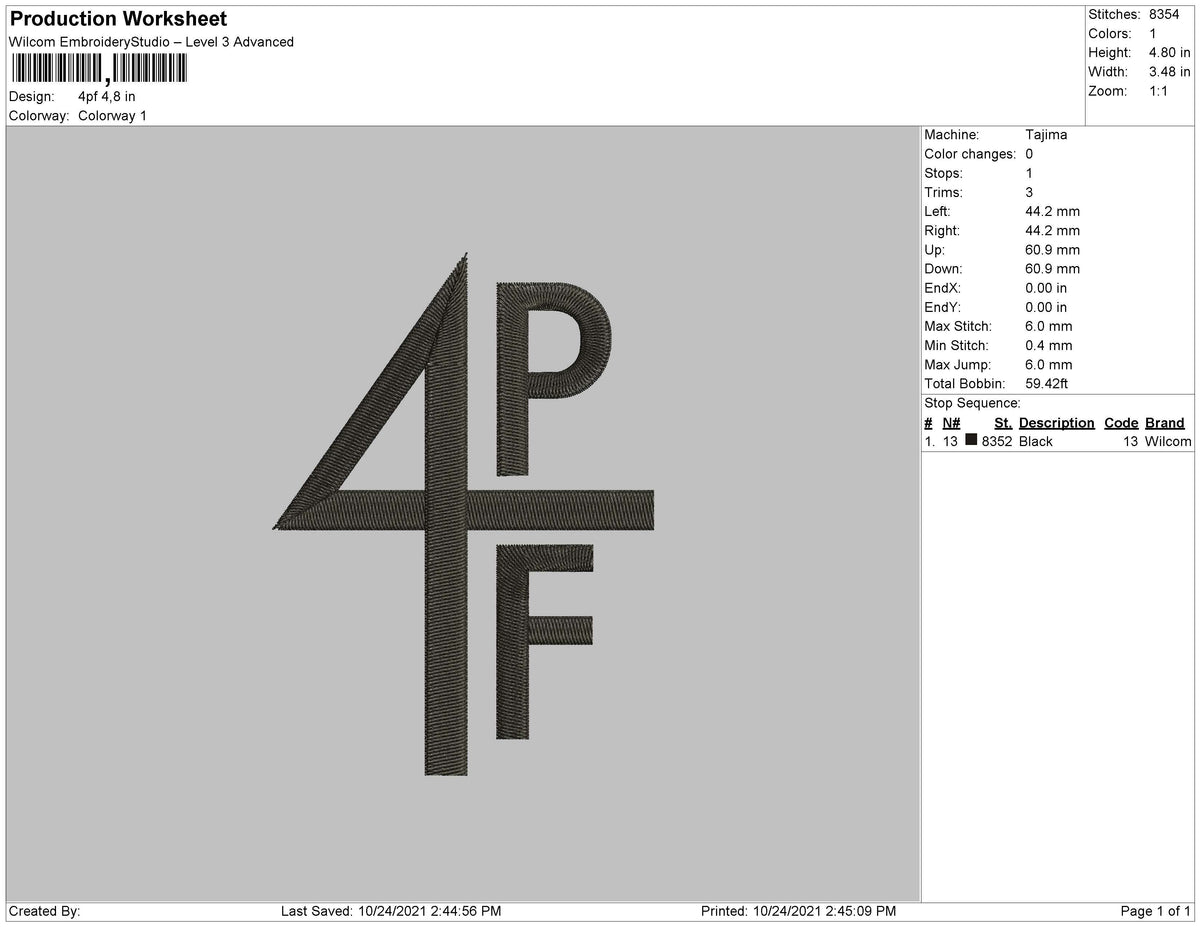 4pf Embroidery