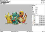 4 Poke Embroidery File 6 sizes