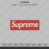Supreme Applique Embroidery