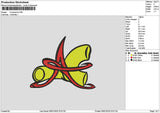 A Macaron Embroidery File 6 sizes