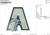 A EAGLE8526 Embroidery File 6 sizes