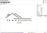 AM&HFLOOR Embroidery File 6 size