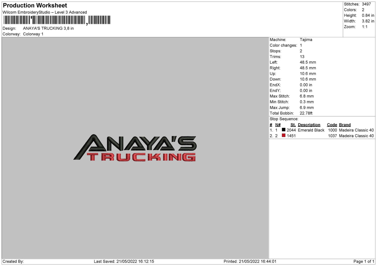 Anaya's Trucking