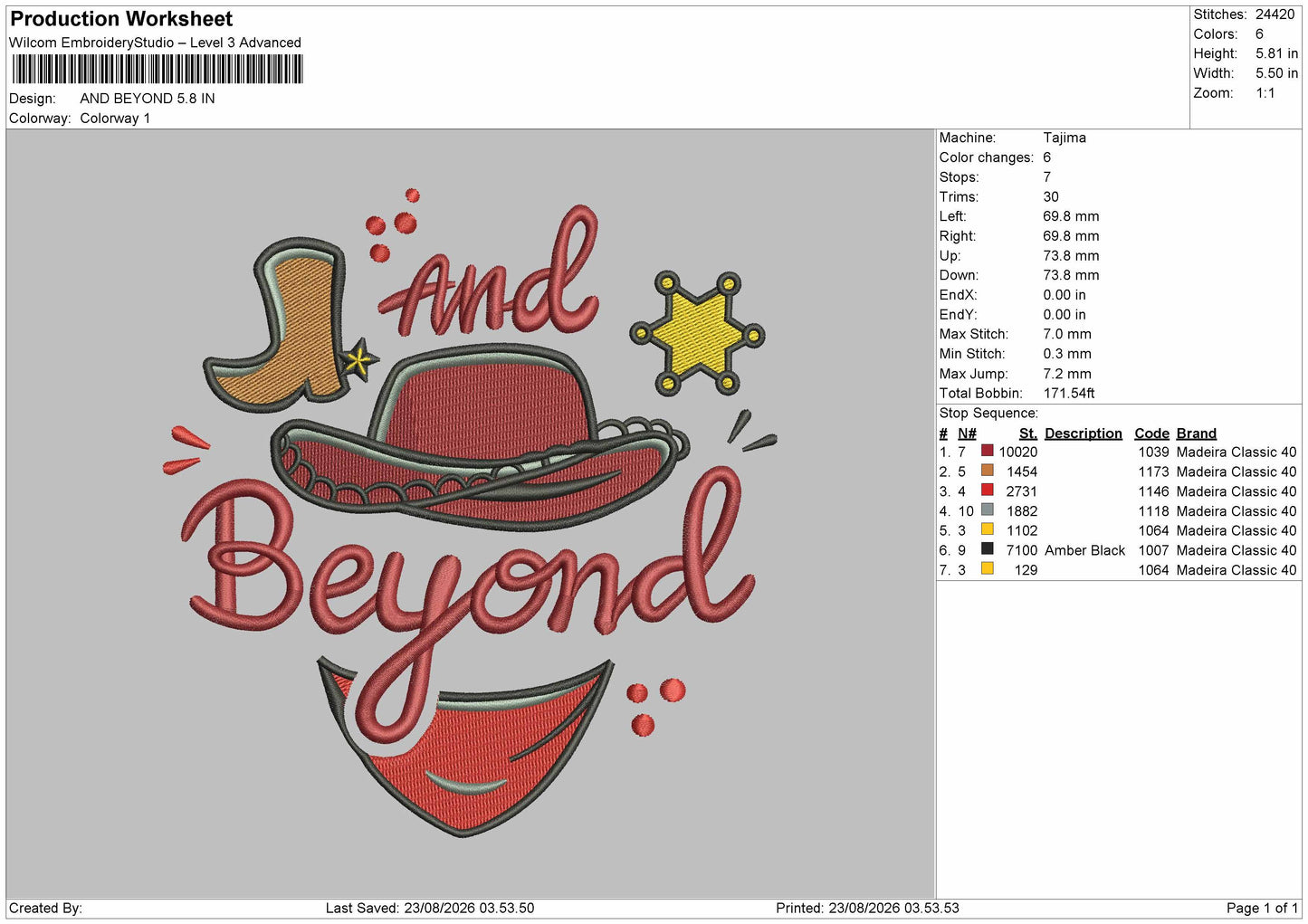 Beyond Text Embroidery Machine Design File 6 sizes