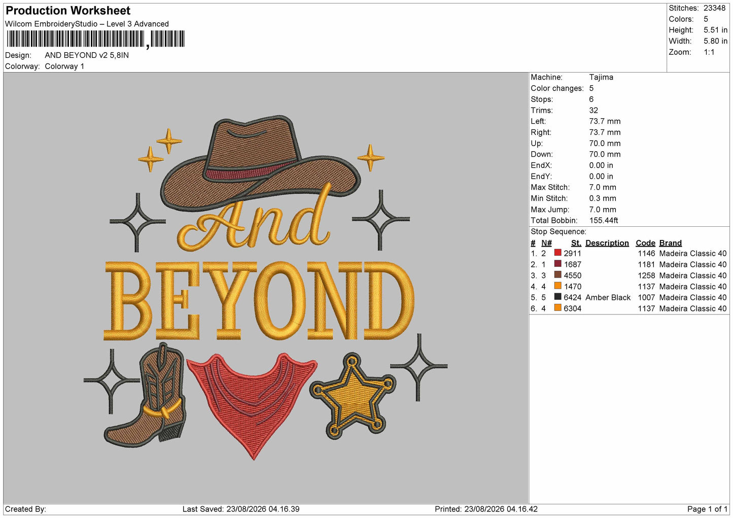 Beyond Text V2 Embroidery Machine Design File 6 sizes