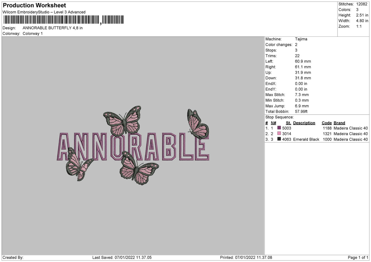 Annorable Butterfly