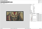 Aot Rectangle V5 Embroidery File 6 sizes