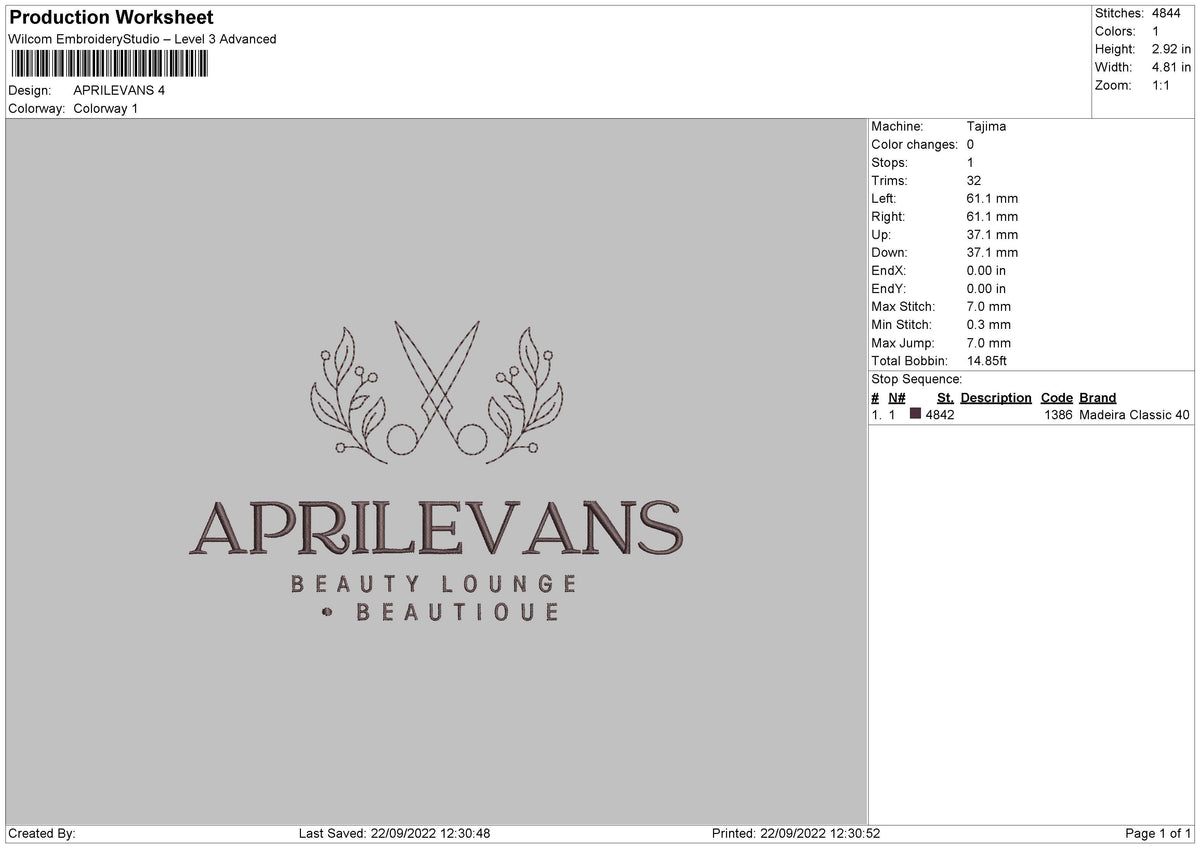 aprilevans Embroidery