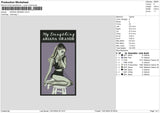 Ariana rectangle Embroidery File 6 sizes