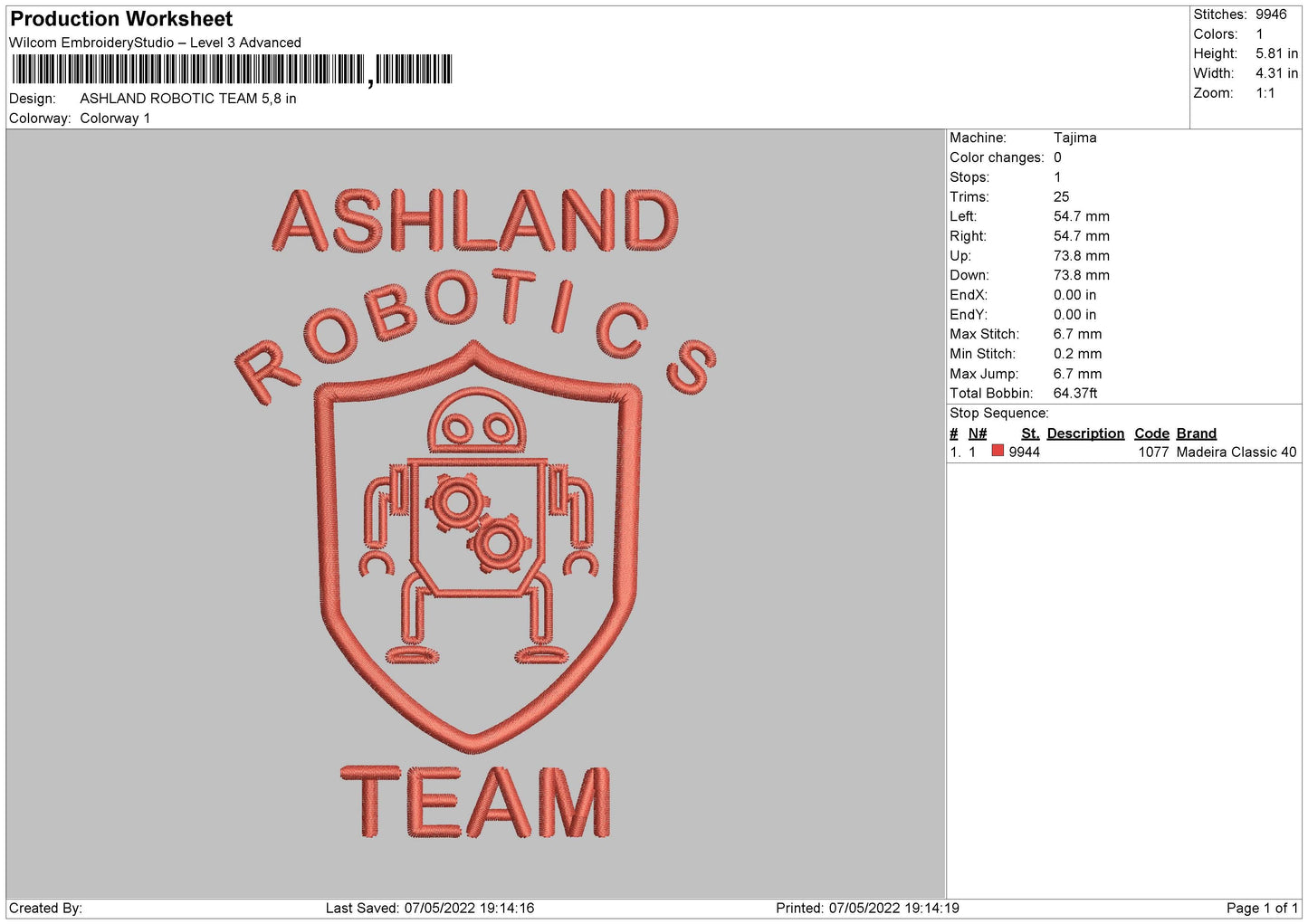 Ashland Robotics Team