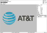At Text 2708 Embroidery File 6 sizes
