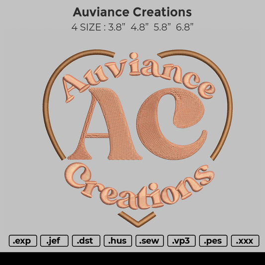 Auviance Creations Embroidery