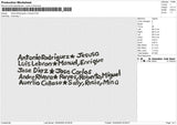 AntonioRodriguez n friends Embroidery File 6 sizes