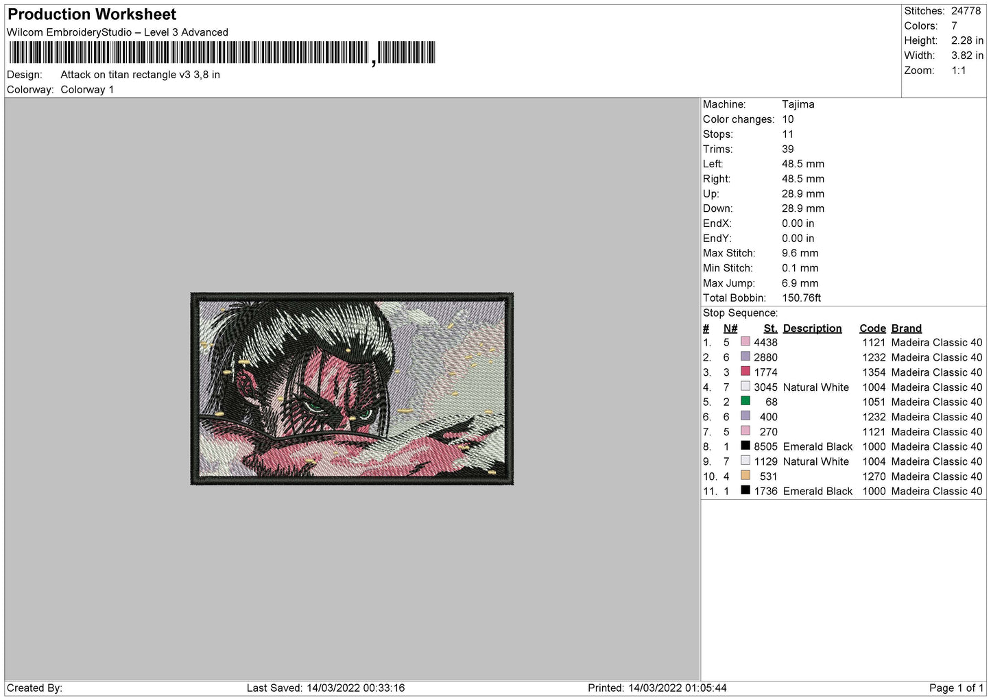 Attack On Titan Rectangle V3