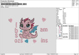 Dragon Am Pm Embroidery 2 Files