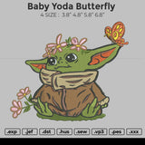Baby Yoda Butterfly