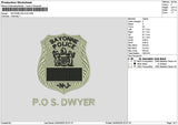 Bayonnetext Embroidery File 6 sizes