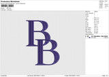 BB carpentry Embroidery File 6 size