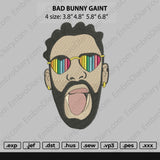 Bad Bunny Giant Embroidery