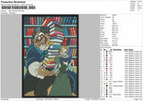Belle's Book Embroidery File Design