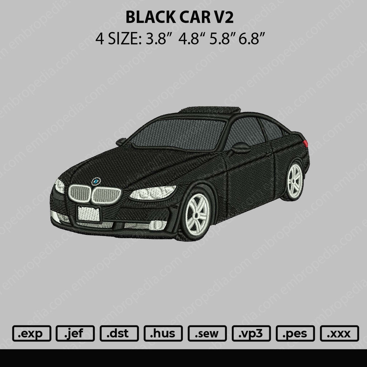 BMW Black Car V2