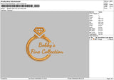 Bobbytext Embroidery File 6 sizes