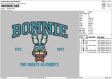 Bonnietext Embroidery File 6 sizes