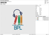 BPL Embroidery File 6 size