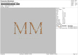 Bridal Beauty Embroidery File 6 sizes