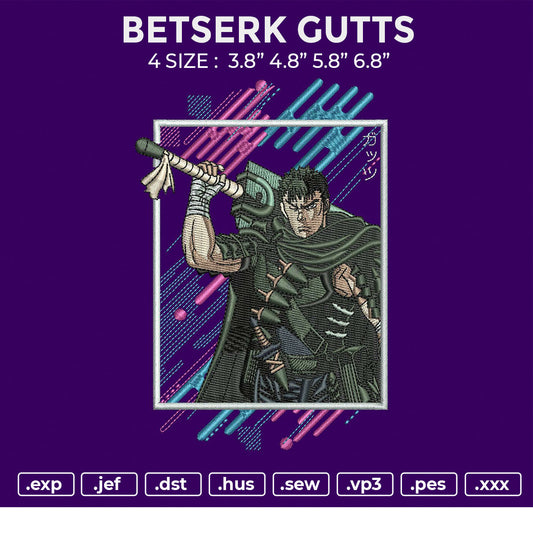 Betserk Gutts Embroidery