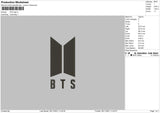 BTS Logo Embroidery