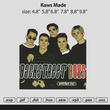 Backstreet boys Embroidery File 6 size